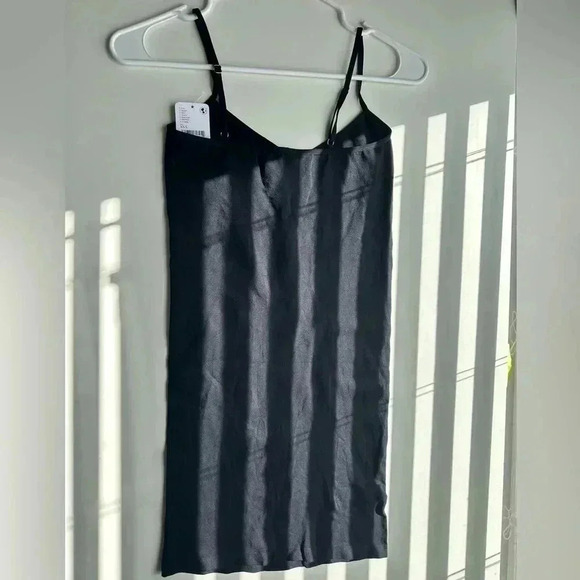 NWT Free People Seamless Mini Slip Black Dress, Size XS/S - Picture 4 of 6